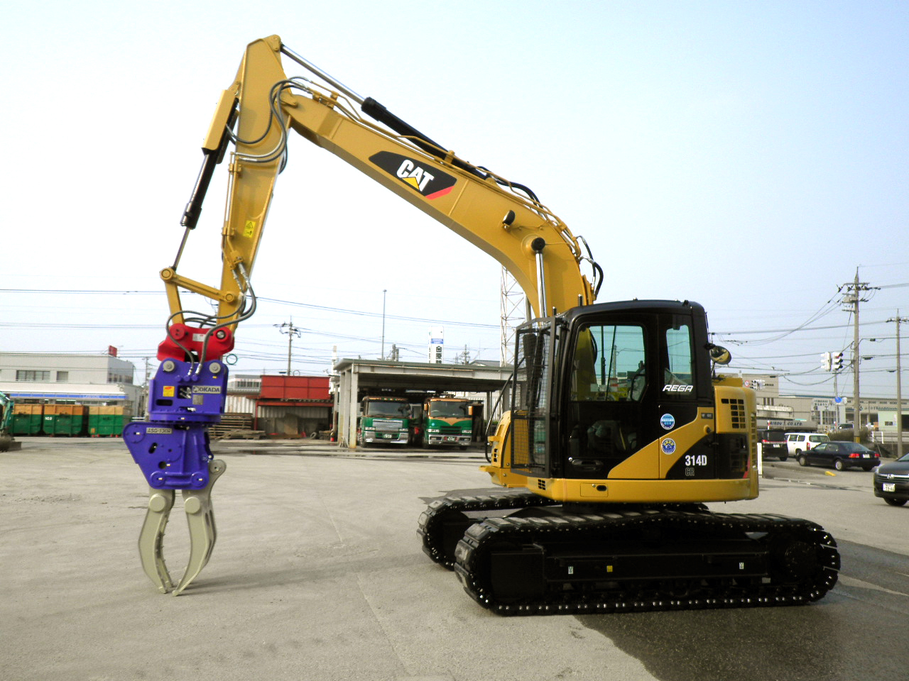 解体 ショベル0.45㎥